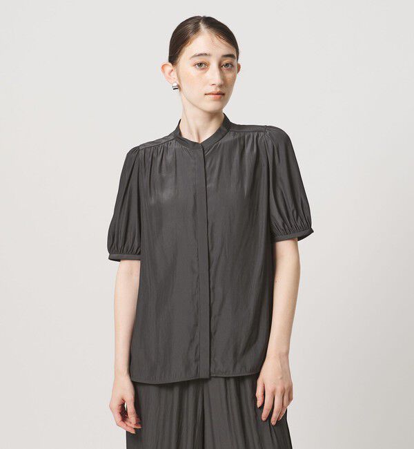 UNITED ARROWS「Spiree ショートスリーブ ブラウス」|シャツ・ブラウス|
