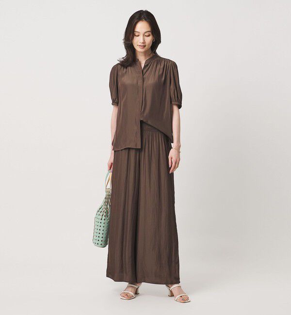 UNITED ARROWS「Spiree ショートスリーブ ブラウス」|シャツ・ブラウス|