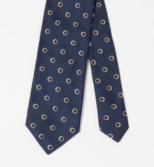 UNITED ARROWS「＜ARCURI＞サークル ジャガード ネクタイ」|ネクタイ・蝶ネクタイ|