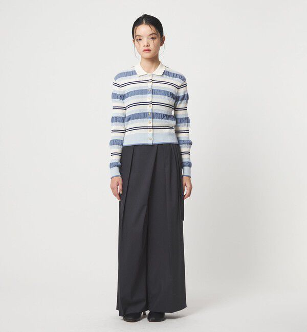 EMMEL REFINES「＜EMMEL REFINES＞EM HW マルチボーダー ニット」|ニット・セーター|