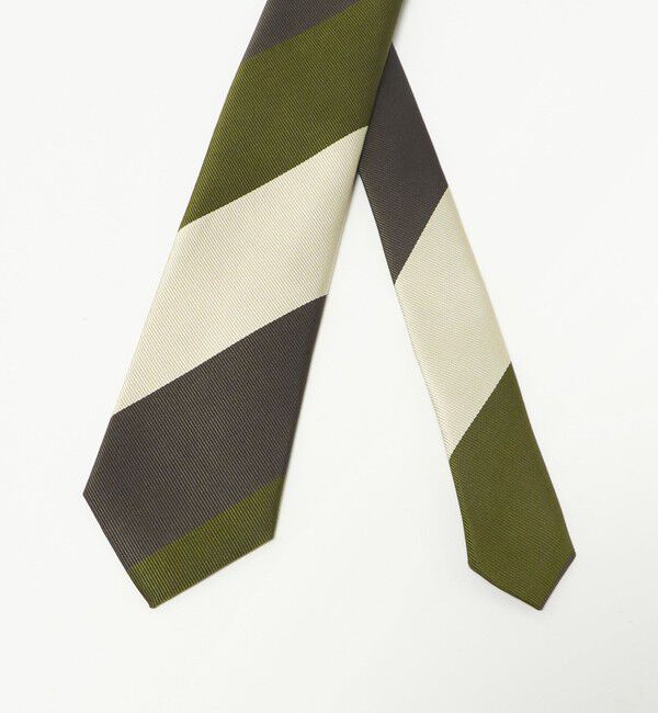 UNITED ARROWS green label relaxing「GLR ジャパン タンゴ 8.0cm ストライプ3 ネクタイ」|ネクタイ・蝶ネクタイ|