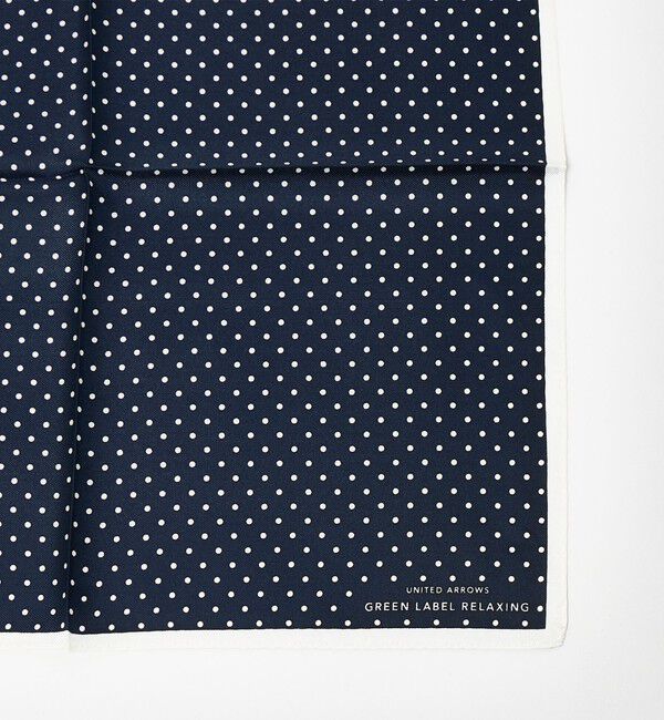 UNITED ARROWS green label relaxing「GLR シルク ドット ポケットチーフ」|その他|