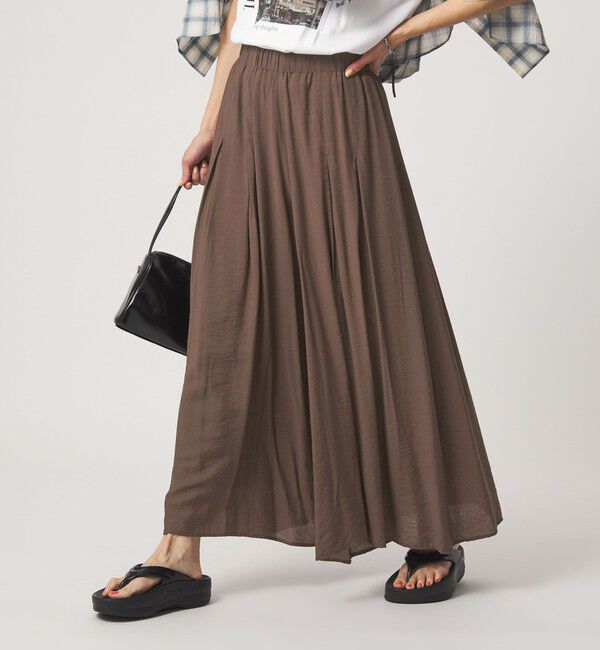 UNITED ARROWS green label relaxing「［size SHORTあり］【WEB限定】＜at ease＞キュロット パンツ」|キュロット|