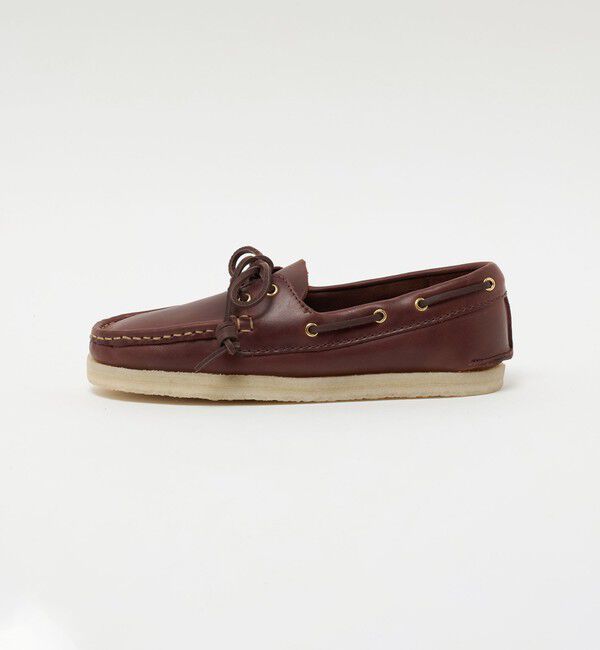 BEAUTY&YOUTH UNITED ARROWS「＜Clarks Originals＞Godney Boat シューズ/ダークブラウン」|デッキシューズ|