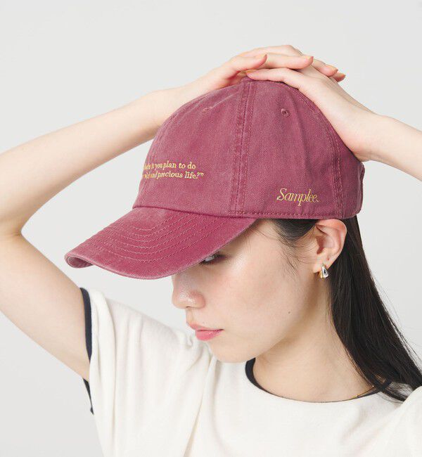 BEAUTY&YOUTH UNITED ARROWS「【別注】＜Samplee＞メッセージ キャップ」|キャップ・キャスケット|