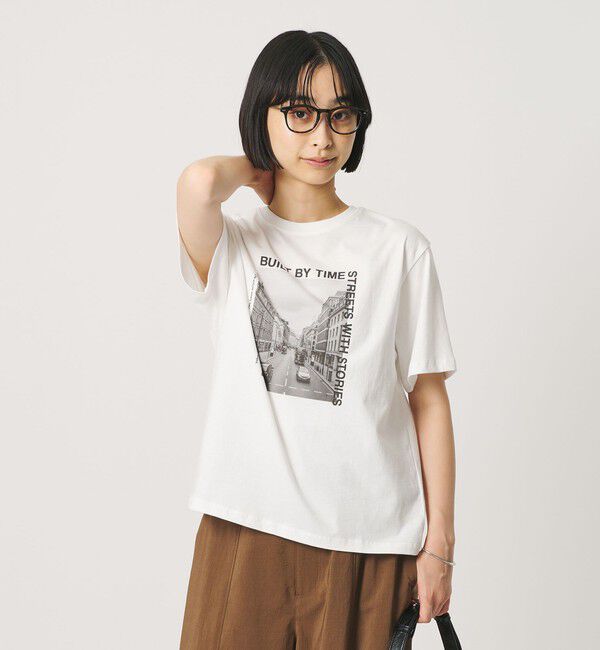 BEAUTY&YOUTH UNITED ARROWS「【WEB限定 Wardrobe DAILY MINIMAL】フォトプリントTシャツ」|Tシャツ・カットソー|