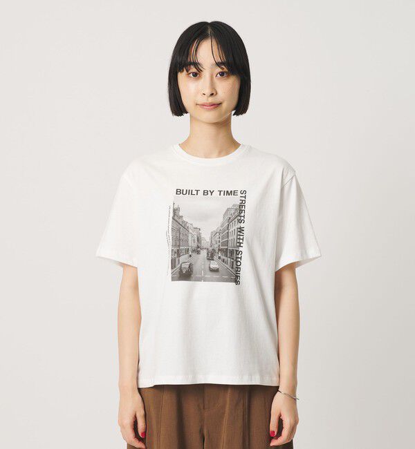BEAUTY&YOUTH UNITED ARROWS「【WEB限定 Wardrobe DAILY MINIMAL】フォトプリントTシャツ」|Tシャツ・カットソー|
