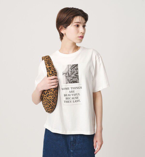 BEAUTY&YOUTH UNITED ARROWS「【WEB限定 Wardrobe DAILY MINIMAL】フォトプリントTシャツ」|Tシャツ・カットソー|