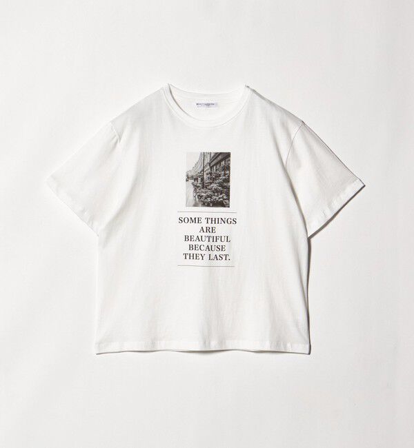 BEAUTY&YOUTH UNITED ARROWS「【WEB限定 Wardrobe DAILY MINIMAL】フォトプリントTシャツ」|Tシャツ・カットソー|
