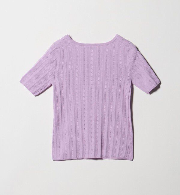 STEVEN ALAN「＜Steven Alan＞アイレット リブ ヘンリーネック プルオーバー」|ニット・セーター|