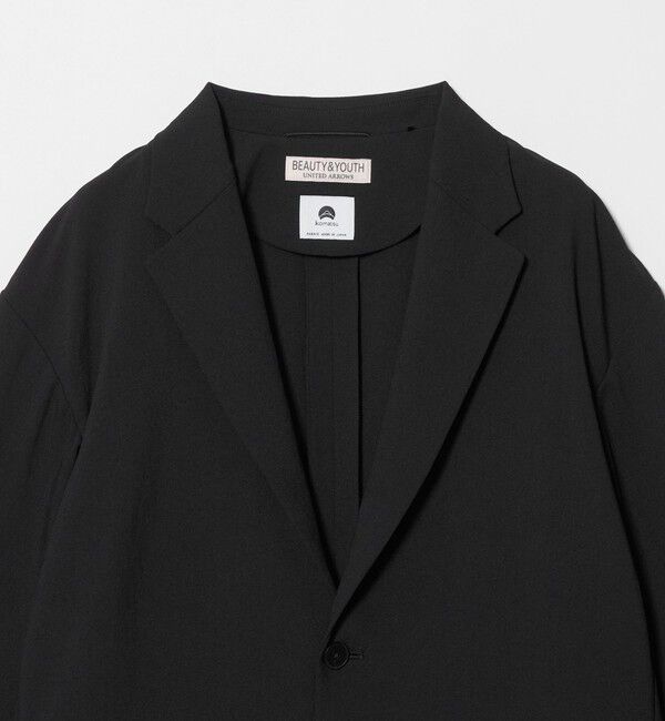 BEAUTY&YOUTH UNITED ARROWS「KOMATSU ドビー リラックス ジャケット ストレッチ 吸水速乾 セットアップ対応」|テーラードジャケット|