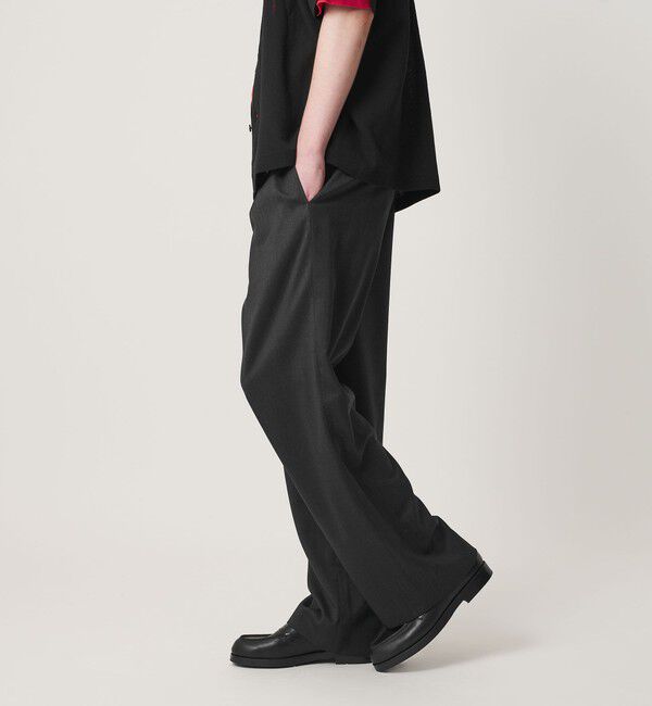 BEAUTY&YOUTH UNITED ARROWS「トロピカル ワイド テーパード スラックス NO.9 ウォッシャブル」|チノ|