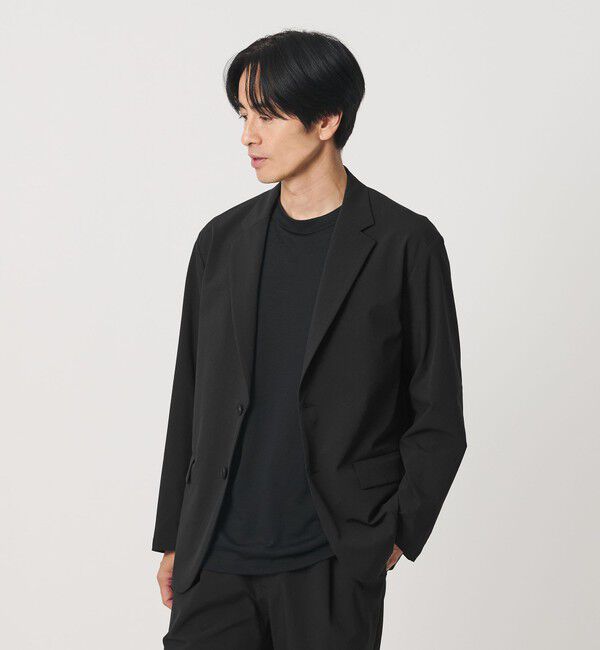 BEAUTY&YOUTH UNITED ARROWS「360&deg;MASTER イーズ コンフォート 2B ジャケット セットアップ対応 撥水 ストレッチ ウォッシャブル」|テーラードジャケット|BLACK