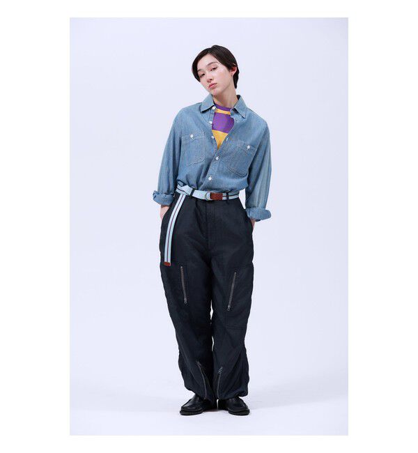 BEAMSBOY「【別注】BUZZ RICKSON'S / シャンブレー ロングスリーブ シャツ」|シャツ・ブラウス|