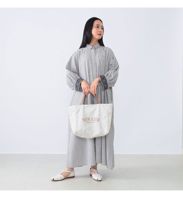 Demi-Luxe BEAMS 「NOMADIS / SAC2 WIDE ロゴ トートバッグ」|トートバッグ|