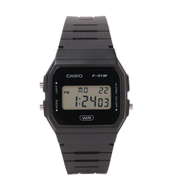 BEAMSBOY「CASIO / F-91WB-1AJF」|腕時計|BLACK