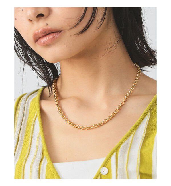 Ray BEAMS 「ミックス チェーン 2way ネックレス」|ネックレス|GOLD