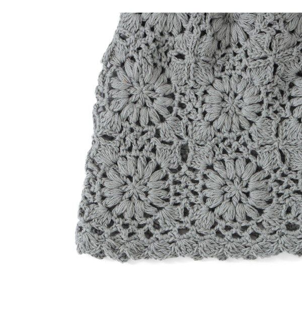 Ray BEAMS 「フリル ハンド ニット帽」|ニット帽|