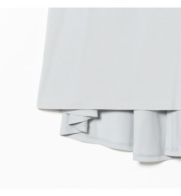 Demi-Luxe BEAMS 「【接触冷感・UVカット】コットン バックフレア ノースリーブ プルオーバー」|Tシャツ・カットソー|