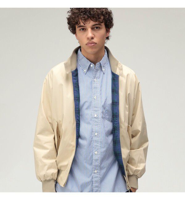BEAMS PLUS「BEAMS PLUS / コットンブロード ロンドンストライプ ボタンダウン シャツ」|シャツ・ブラウス|