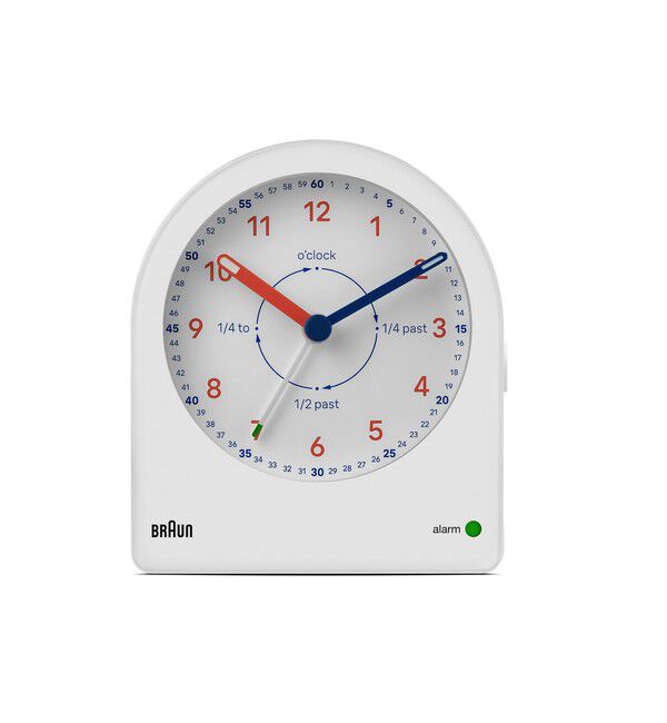 bPr BEAMS「BRAUN / Time Teacher BC22 TW」|クロック・置時計|