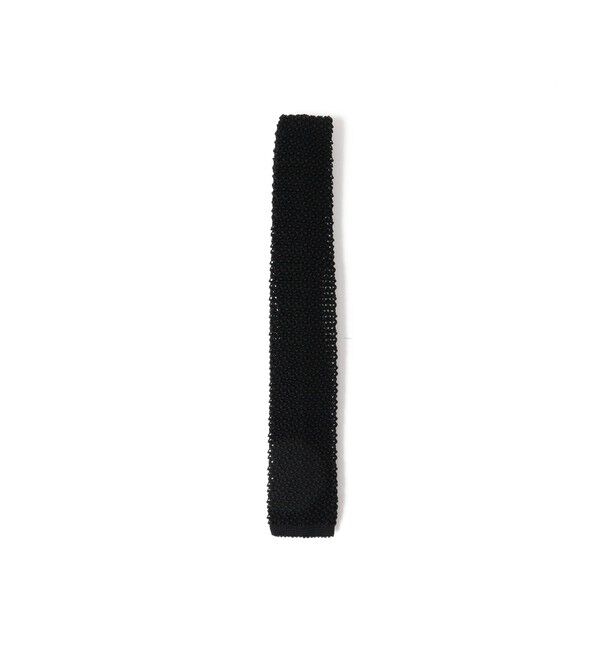 BEAMS PLUS「Silk Knit Tie Solid」|ネクタイ・蝶ネクタイ|BLACK