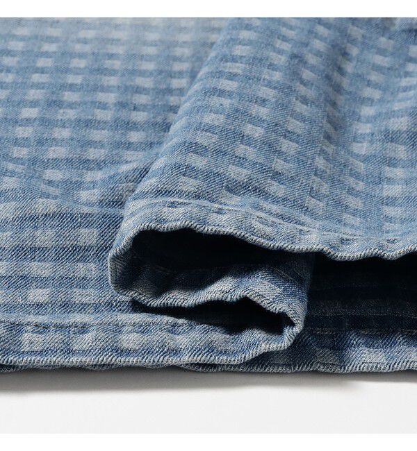 BEAMS「【別注】NULL TOKYO /  CHECK DENIM SHORTS」|その他|