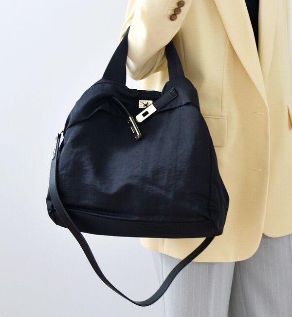 quaranciel「【累計販売1万点突破】quaranciel: ベルトデザイン 2way トートバッグ（A4対応）」|トートバッグ|