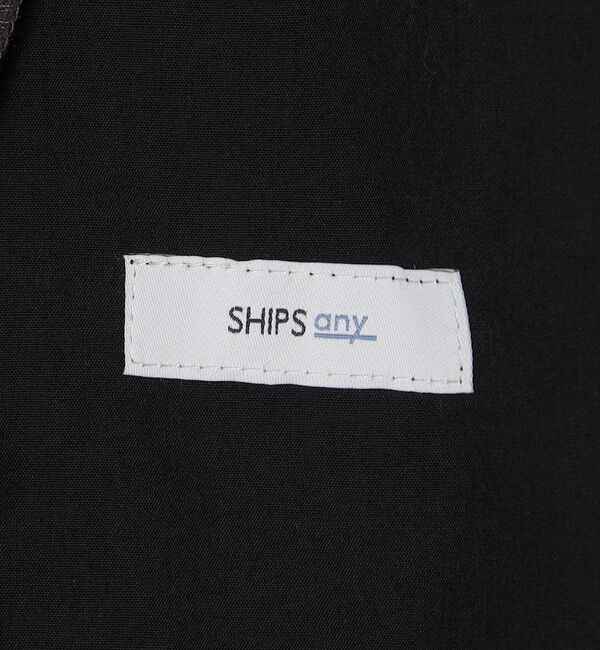 SHIPS any「SHIPS any: 4WAY ストレッチ ナイロン 2タック ワイド イージー パンツ◇」|チノ|