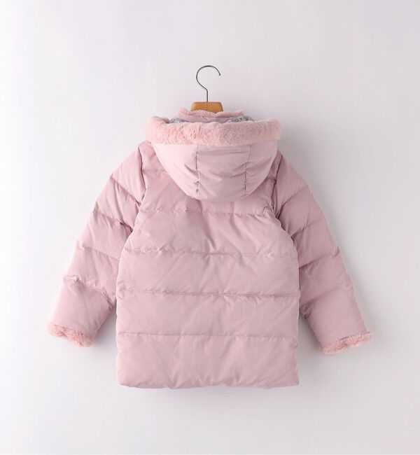 SHIPS KIDS「SHIPS KIDS:100～130cm /〈手洗い可能〉リバティ リサイクル ロング ダウン」|ダウン|