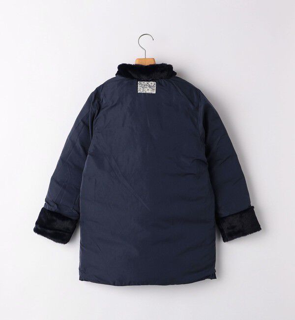 SHIPS KIDS「SHIPS KIDS:90cm /〈手洗い可能〉リバティ リサイクル ロング ダウン」|ダウン|