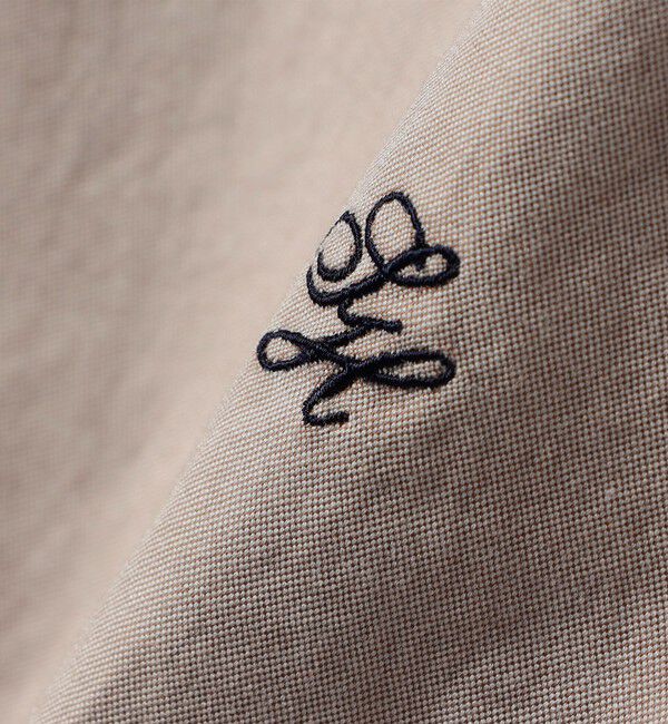 SHIPS for women「〈洗濯機可能〉ピン オックス 刺繍 シャツ」|シャツ・ブラウス|