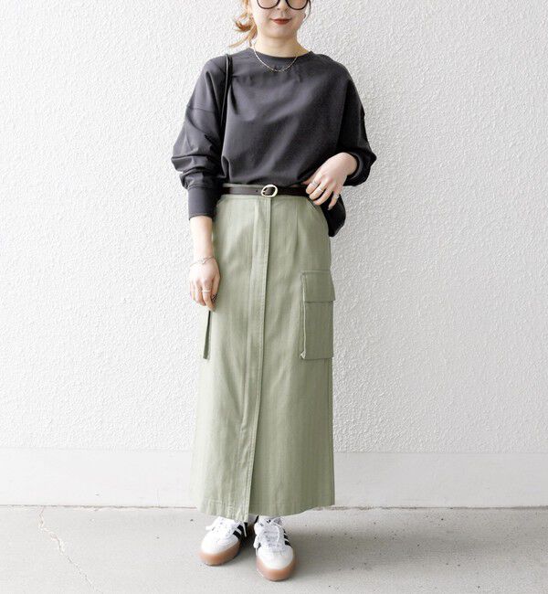 SHIPS any「《一部追加予約》SHIPS any:〈洗濯機可能〉インレイ ロングスリーブ コンパクト プルオーバー」|Tシャツ・カットソー|