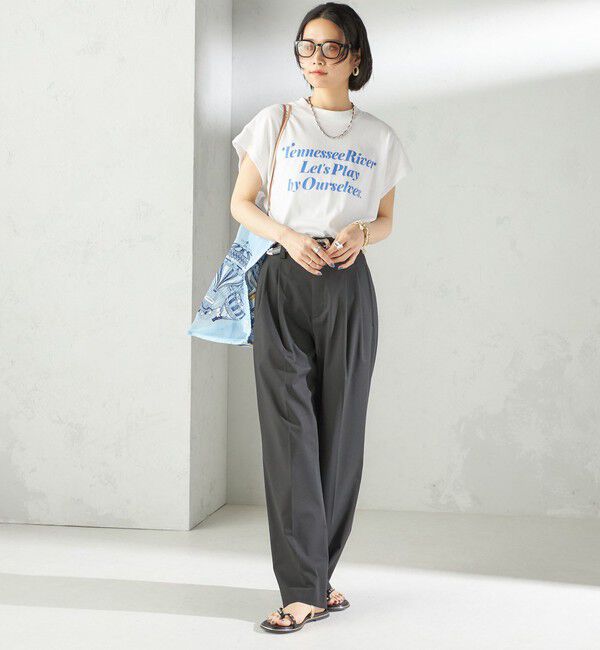 SHIPS for women「【SHIPS別注】TENNESSEE:フレンチ スリーブ プルオーバー」|タンクトップ|
