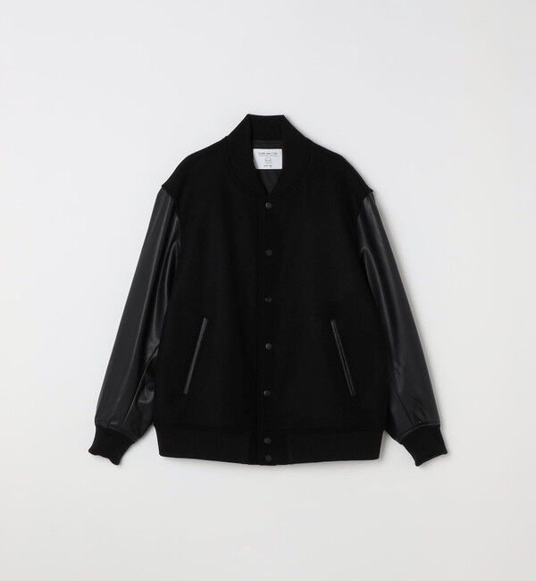 SHIPS any「SHIPS any: PURE WOOL MELTON スタジアム ブルゾン (スタジャン)◇」|ブルゾン・スタジャン|