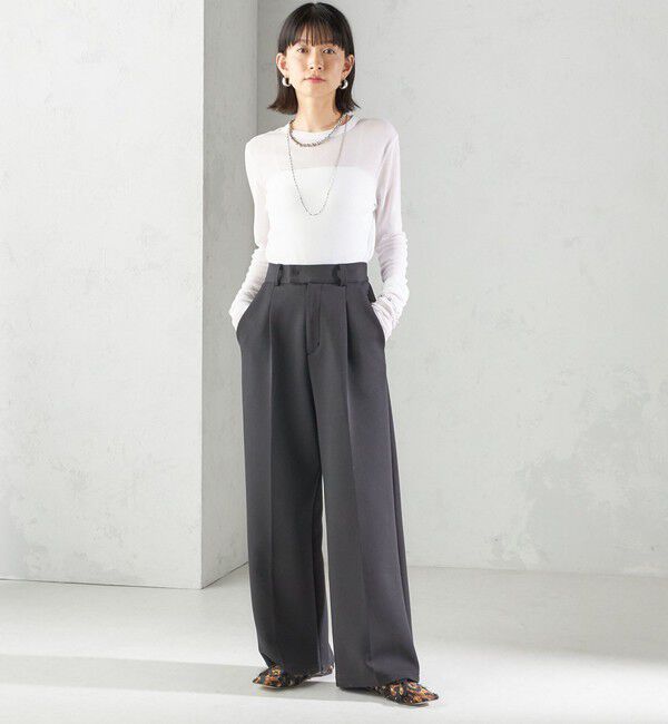 SHIPS for women「s.oyamadaコラボ:〈手洗い可能〉コットン エアー ダンボール パンツ」|その他|