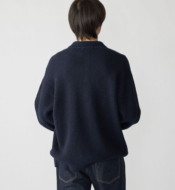 SHIPS「City Ambient Products: AZE スキッパー ポロシャツ」|ニット・セーター|