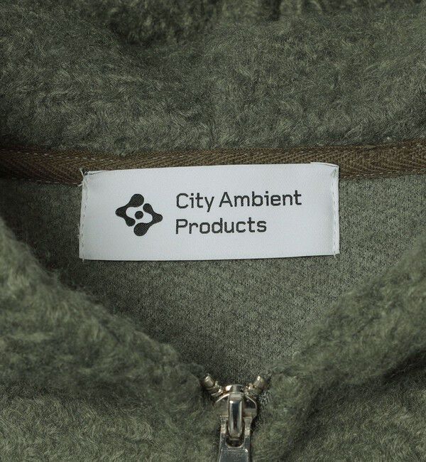 SHIPS「City Ambient Products: シャギー フリース ジップ パーカー」|パーカー|
