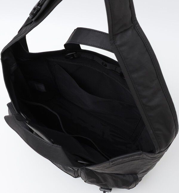 SHIPS「BAICYCLON by bagjack: MULTI POCKET 2WAY TOTE BAG MEDIUM (BLACK2)」|トートバッグ|