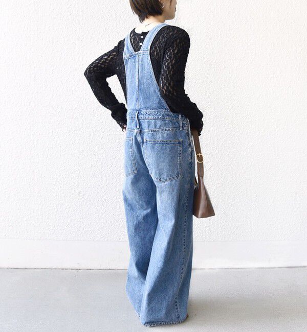 SHIPS for women「〈手洗い可能〉ラッセル レース ヘンリー ネック 2WAY プルオーバー」|Tシャツ・カットソー|
