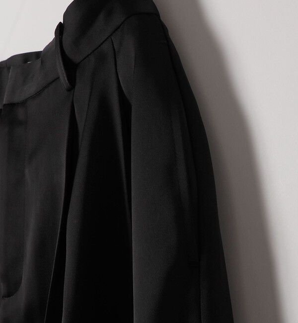 quaranciel「quaranciel:〈手洗い可能〉サテン ワイド ストレート スラックス」|その他|