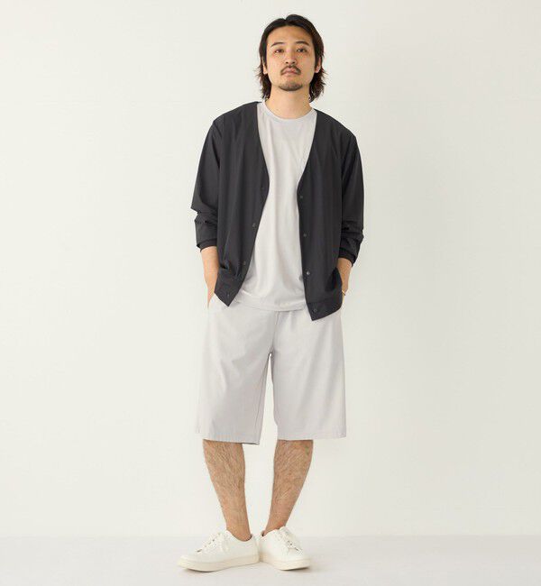 SHIPS Colors 「【WEB限定】SHIPS Colors:〈接触冷感〉カノコ Tシャツ ＆ ショーツ セット◇」|Tシャツ・カットソー|