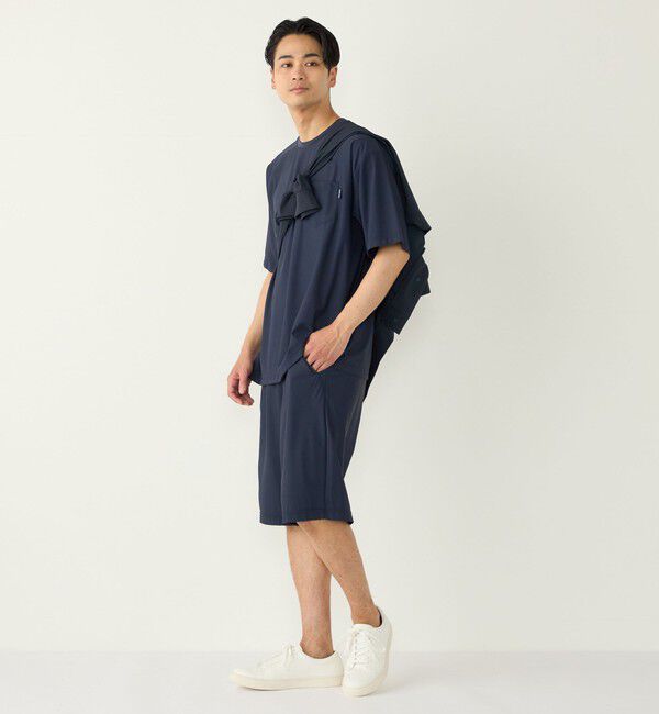 SHIPS Colors 「【WEB限定】SHIPS Colors:〈接触冷感〉カノコ Tシャツ ＆ ショーツ セット◇」|Tシャツ・カットソー|