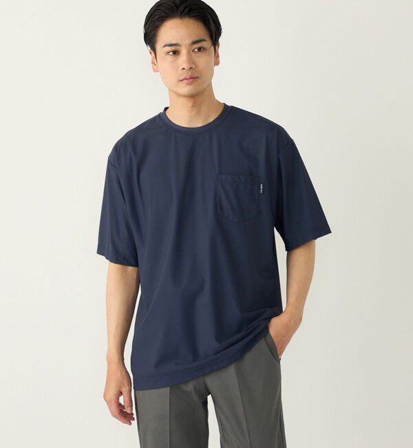 SHIPS Colors 「【WEB限定】SHIPS Colors:〈接触冷感〉カノコ Tシャツ ＆ ショーツ セット◇」|Tシャツ・カットソー|