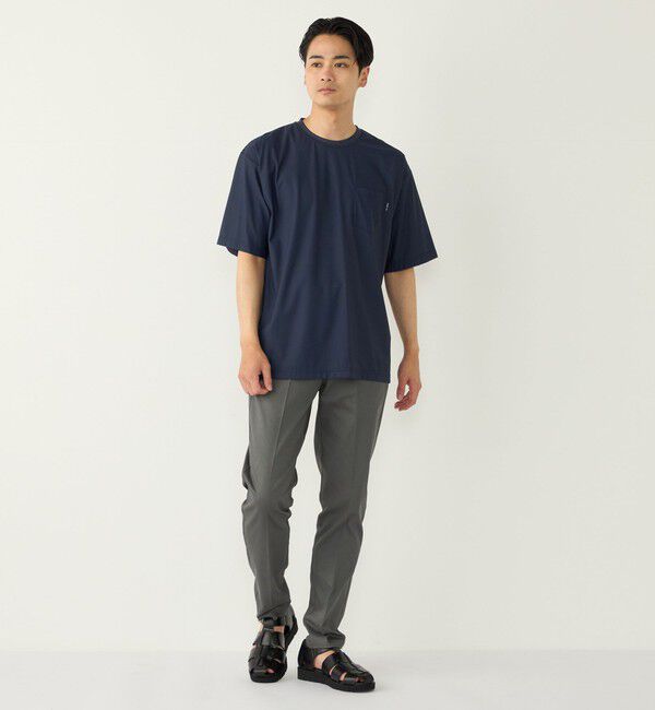 SHIPS Colors 「【WEB限定】SHIPS Colors:〈接触冷感〉カノコ Tシャツ ＆ ショーツ セット◇」|Tシャツ・カットソー|