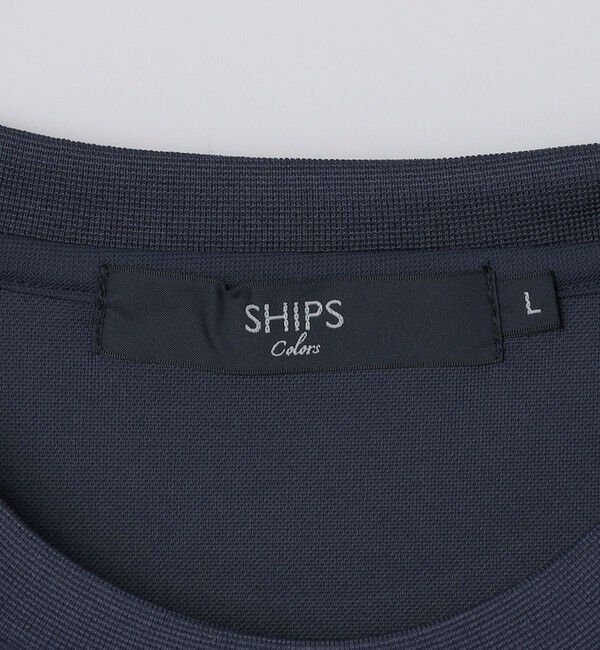 SHIPS Colors 「【WEB限定】SHIPS Colors:〈接触冷感〉カノコ Tシャツ ＆ ショーツ セット◇」|Tシャツ・カットソー|