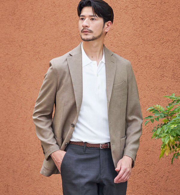 SHIPS「SHIPS:〈FUNCTION〉MADE IN JAPAN ライト メッシュ ジャケット」|テーラードジャケット|