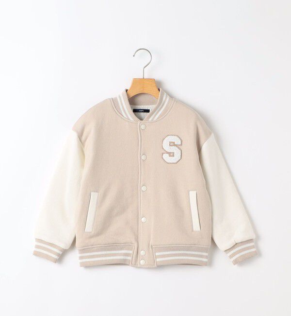 SHIPS KIDS「SHIPS KIDS:100～130cm /スタジアム ジャケット」|ブルゾン・スタジャン|