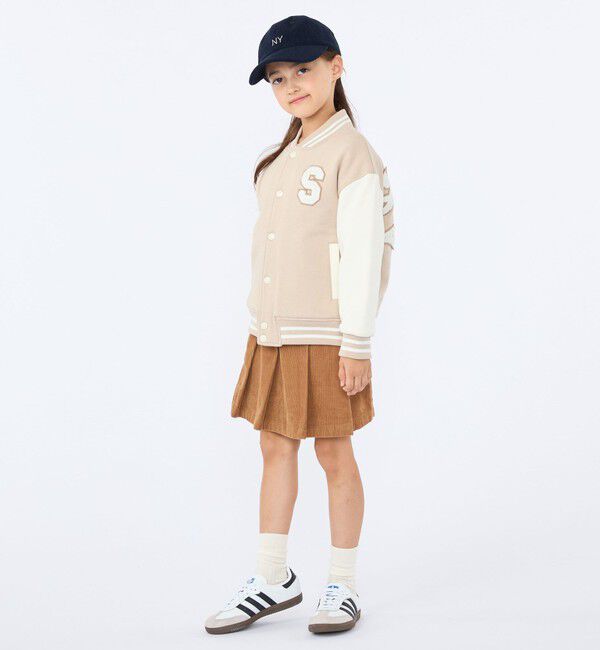 SHIPS KIDS「SHIPS KIDS:100～130cm /スタジアム ジャケット」|ブルゾン・スタジャン|