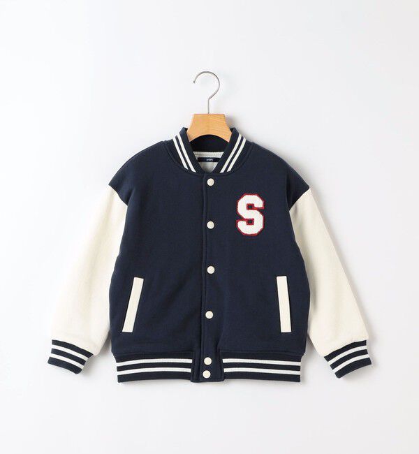 SHIPS KIDS「SHIPS KIDS:100～130cm /スタジアム ジャケット」|ブルゾン・スタジャン|